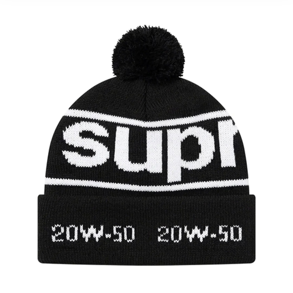 Supreme Garage Beanie Black
